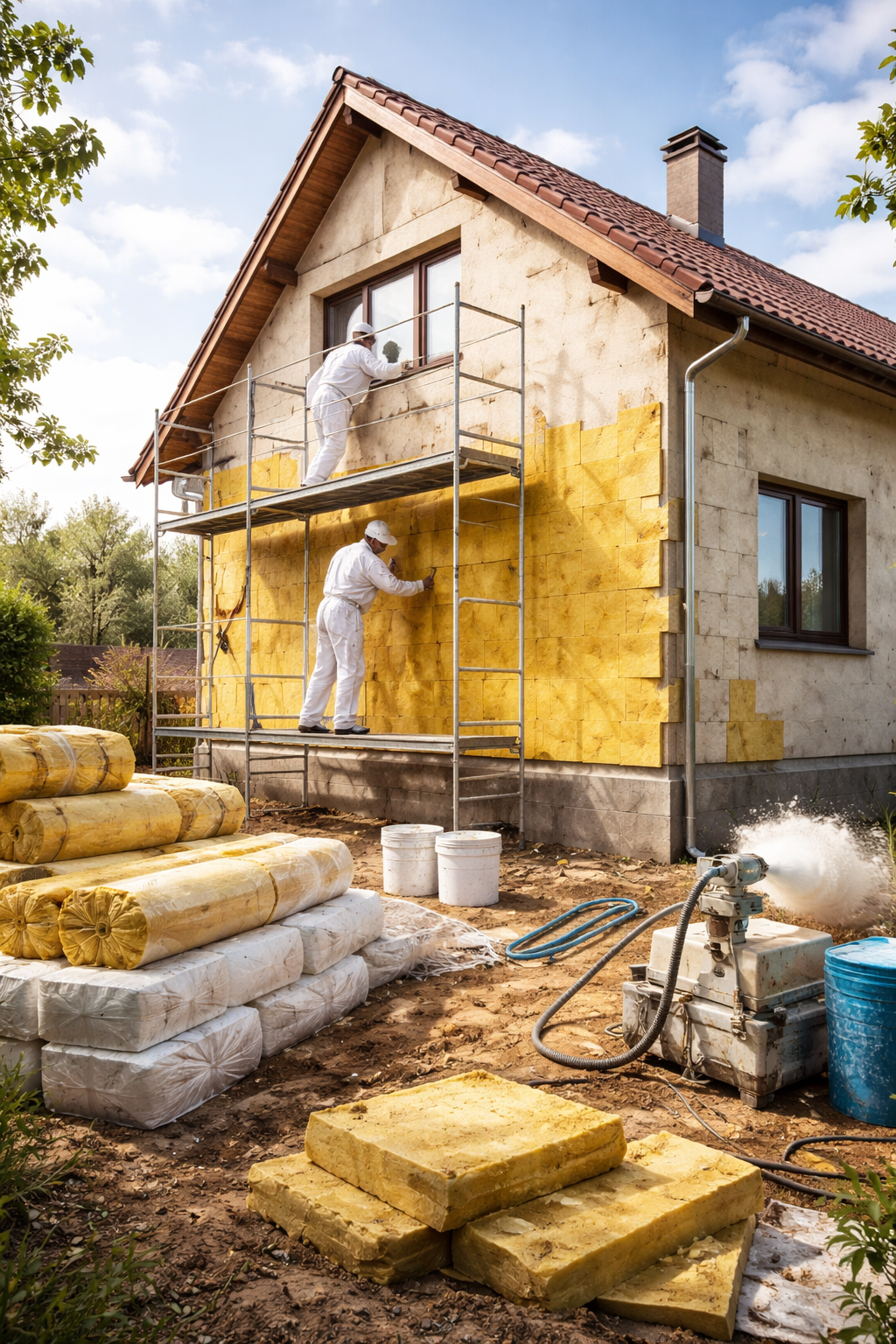 Профессиональное утепление домов в волжском — тепло, надежность, экономия